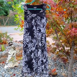 Believe...Women's Floral Print Lined Maxi Dress Size 12